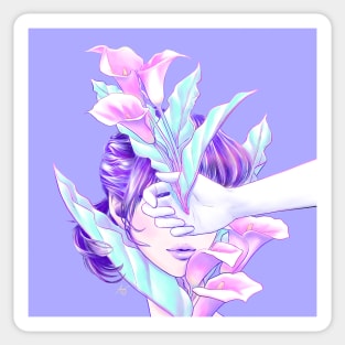 Calla Lily Sticker